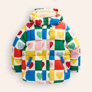 NWT Mini Boden 2-in-1 Padded Coat